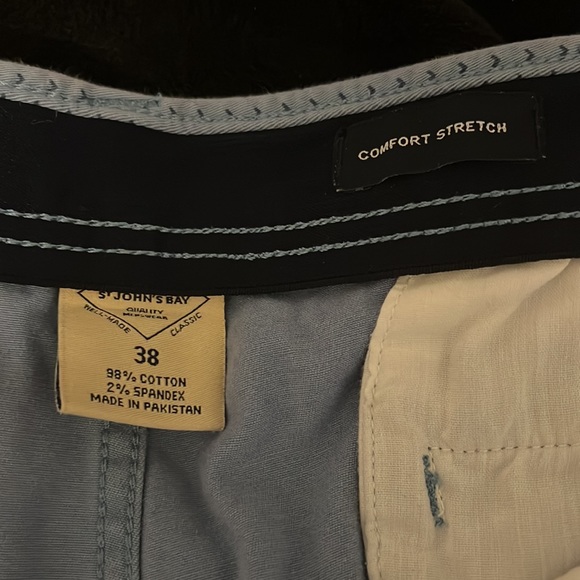 St Johns Bay Blue Shorts - Picture 2 of 2